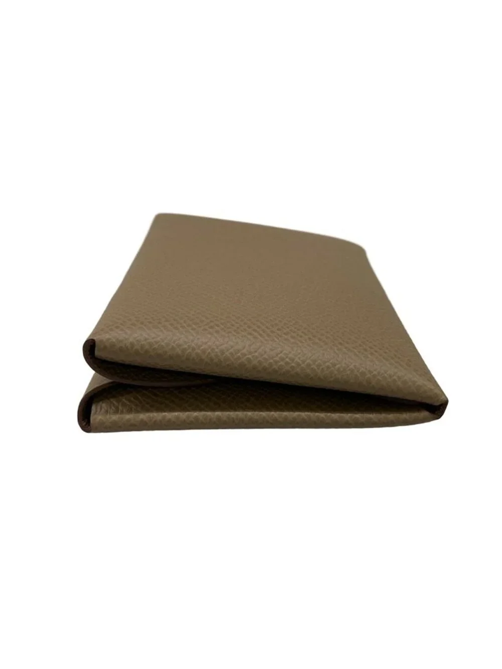 Hermes Coin Purse Calvi Duo Etoupe